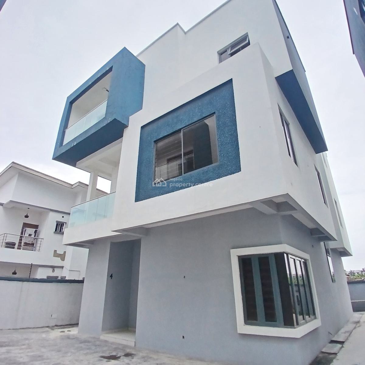 Cornerpiece 4 Bedroom Detached Duplex with Bq, Chevron Toll Gate, Lekki, Lagos, Detached Duplex for Sale