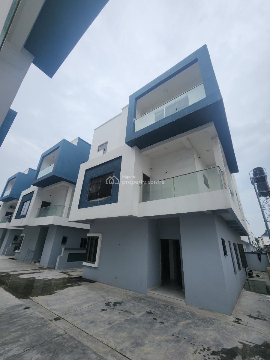 Elegant 4 Bedroom Detached Duplex with Bq Sitting on 2 Floors, Chevron Toll Gate, Orchid Road, Lekki, Lagos, Detached Duplex for Sale