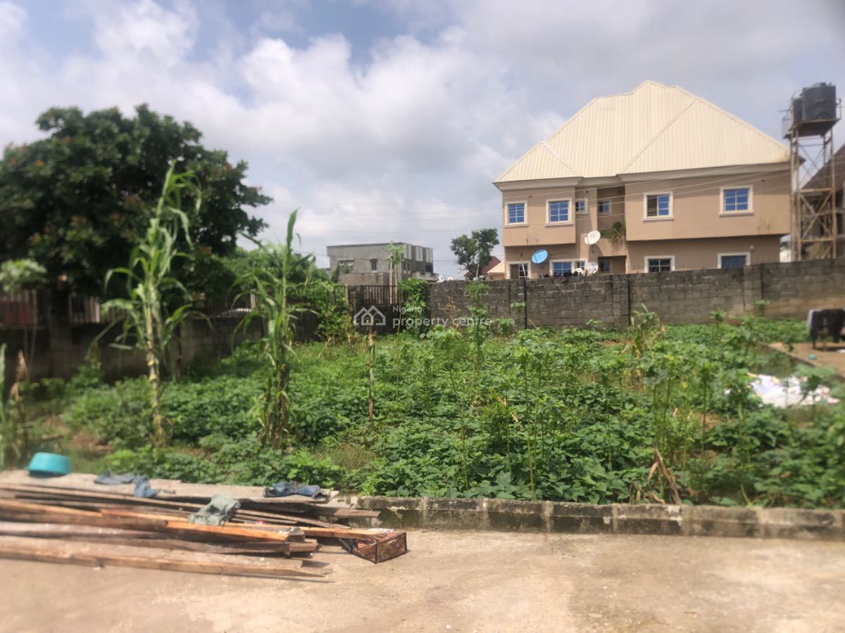 Conner Piece 700 Sqm Plot with a 2 Bedroom Bq & Gatehouse, Crd Estate, Lugbe District, Abuja, Detached Bungalow for Sale