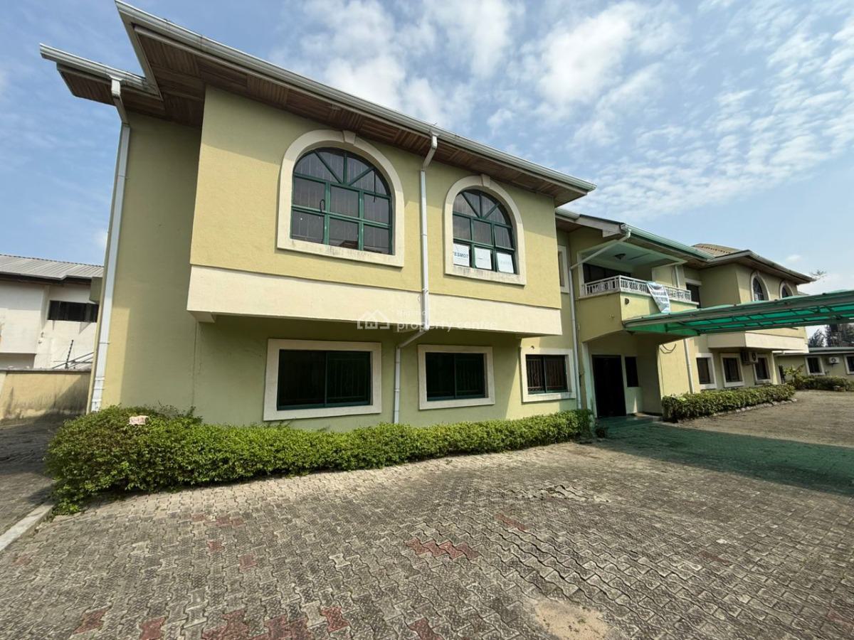 5 Bedroom Detached House with 2 Room Domestic Staff Quarters, Dolphin Extension, Ikoyi, Lagos, Detached Duplex for Rent