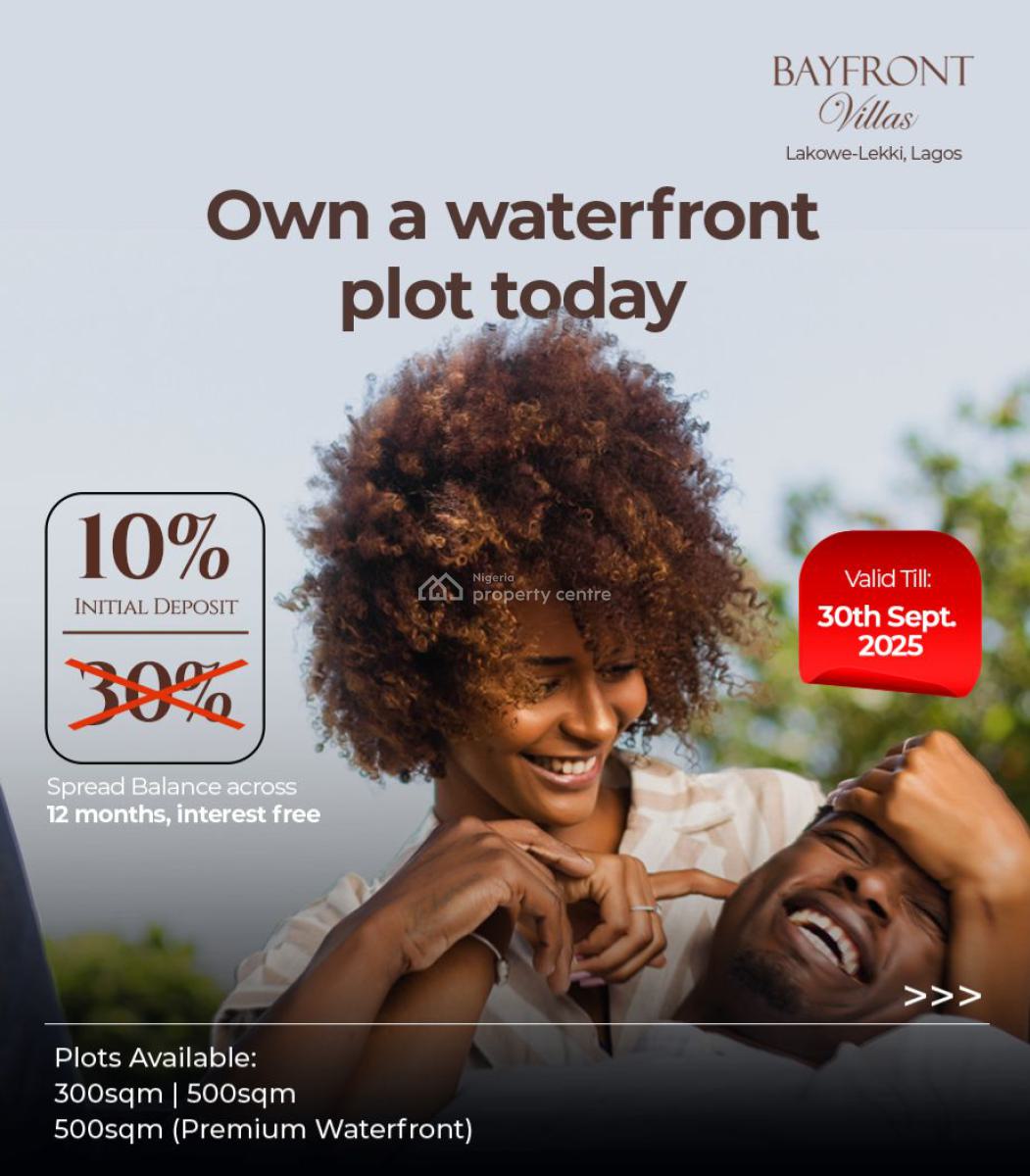 Lakowe Water Front Land, Lakowe, Lakowe, Ibeju Lekki, Lagos, Residential Land for Sale