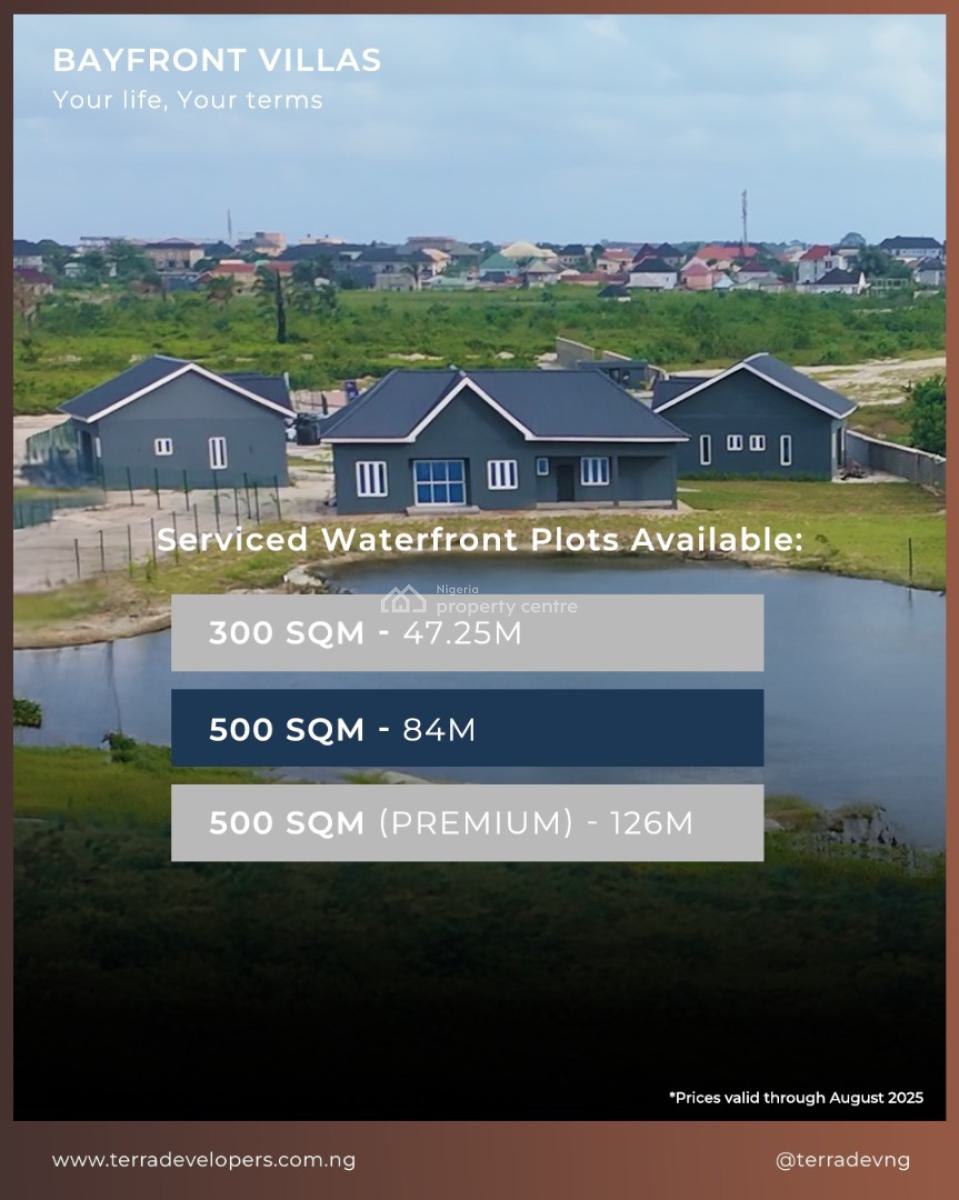 Lakowe Water Front Land, Lakowe, Lakowe, Ibeju Lekki, Lagos, Residential Land for Sale