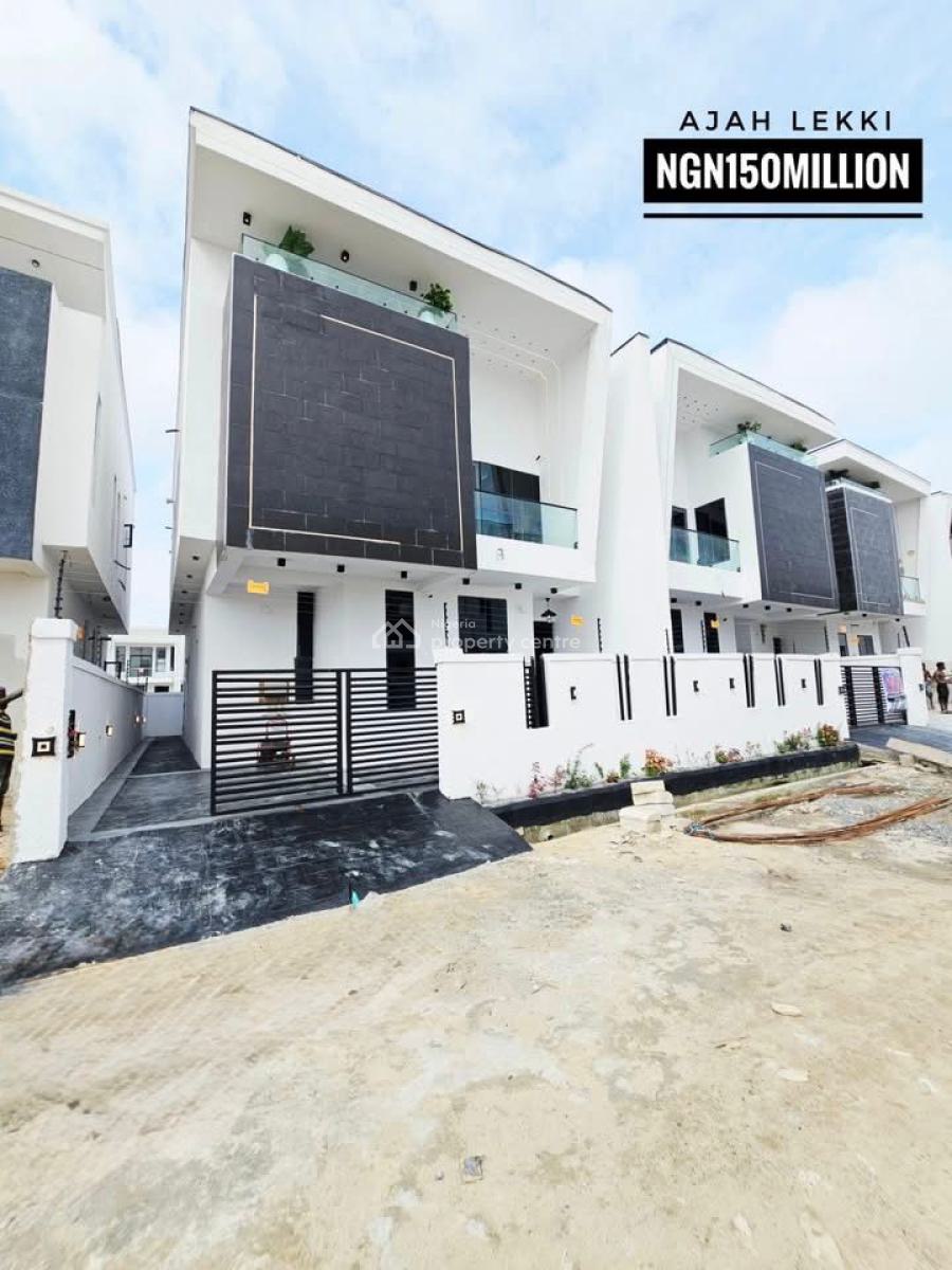 Exquisitely Built Spacious Luxury 4 Bedroom Semi-detached Duplex, Ajah, Lagos, Semi-detached Duplex for Sale