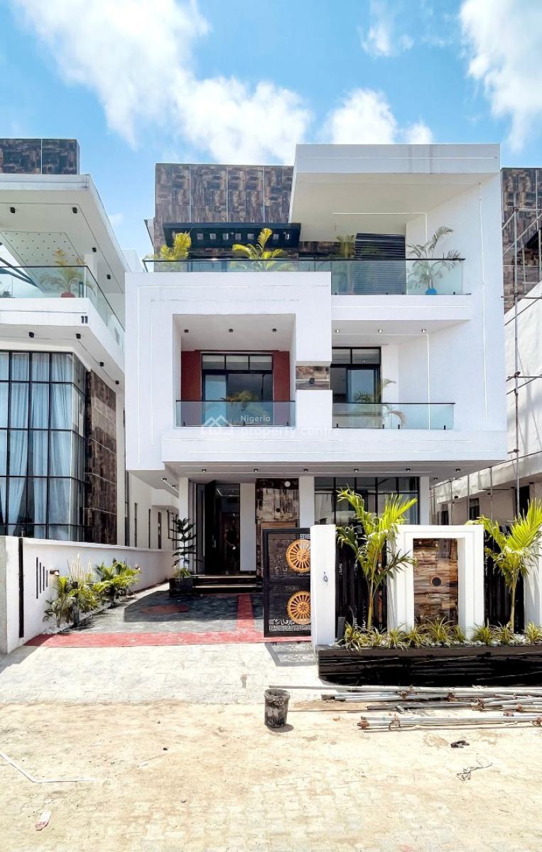 6 Bedrooms Detached Duplex with Cinema and Swimming Pool, Rooftop, Chevron, Lekki, Lagos, Detached Duplex for Sale