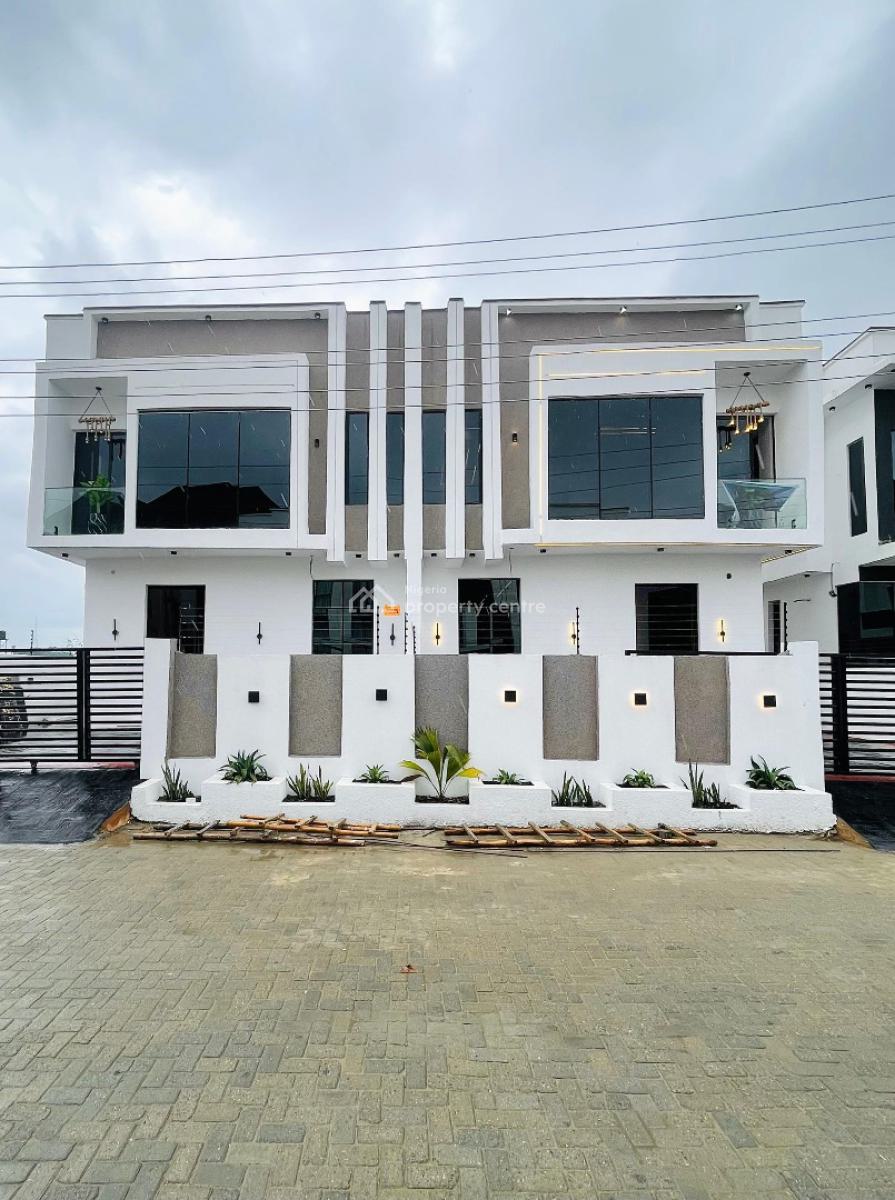 4bedrooms Semi Detached Duplex with Bq, Ajah, Lekki, Lagos, Detached Duplex for Sale