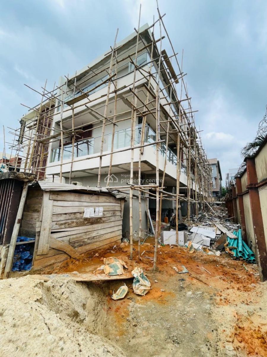 Alluring 4 Bedroom Terrace Plus Bq & Garage in Serene Estate, Gra, Ogudu, Lagos, Terraced Duplex for Sale