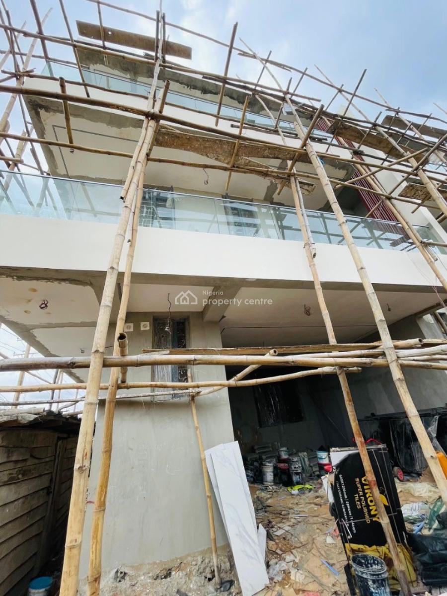 Alluring 4 Bedroom Terrace Plus Bq & Garage in Serene Estate, Gra, Ogudu, Lagos, Terraced Duplex for Sale