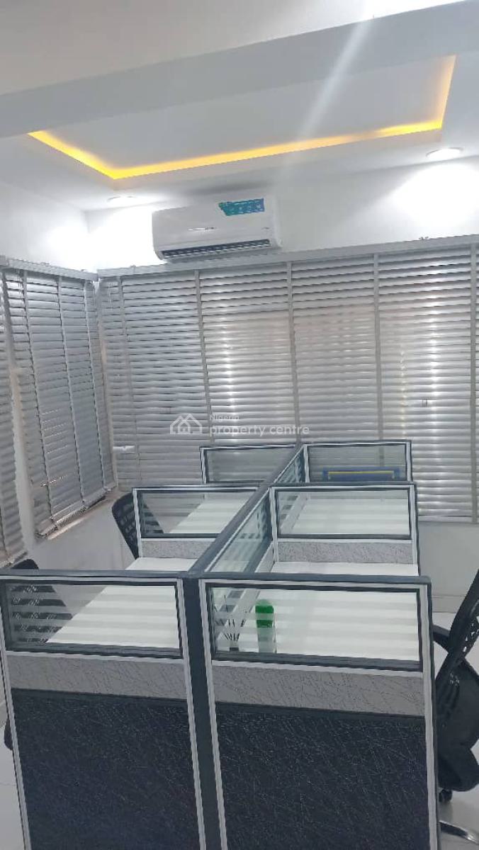 3 Rooms Office Space Without Furniture, Lekki Phase 1, Lekki, Lagos, Office Space for Rent