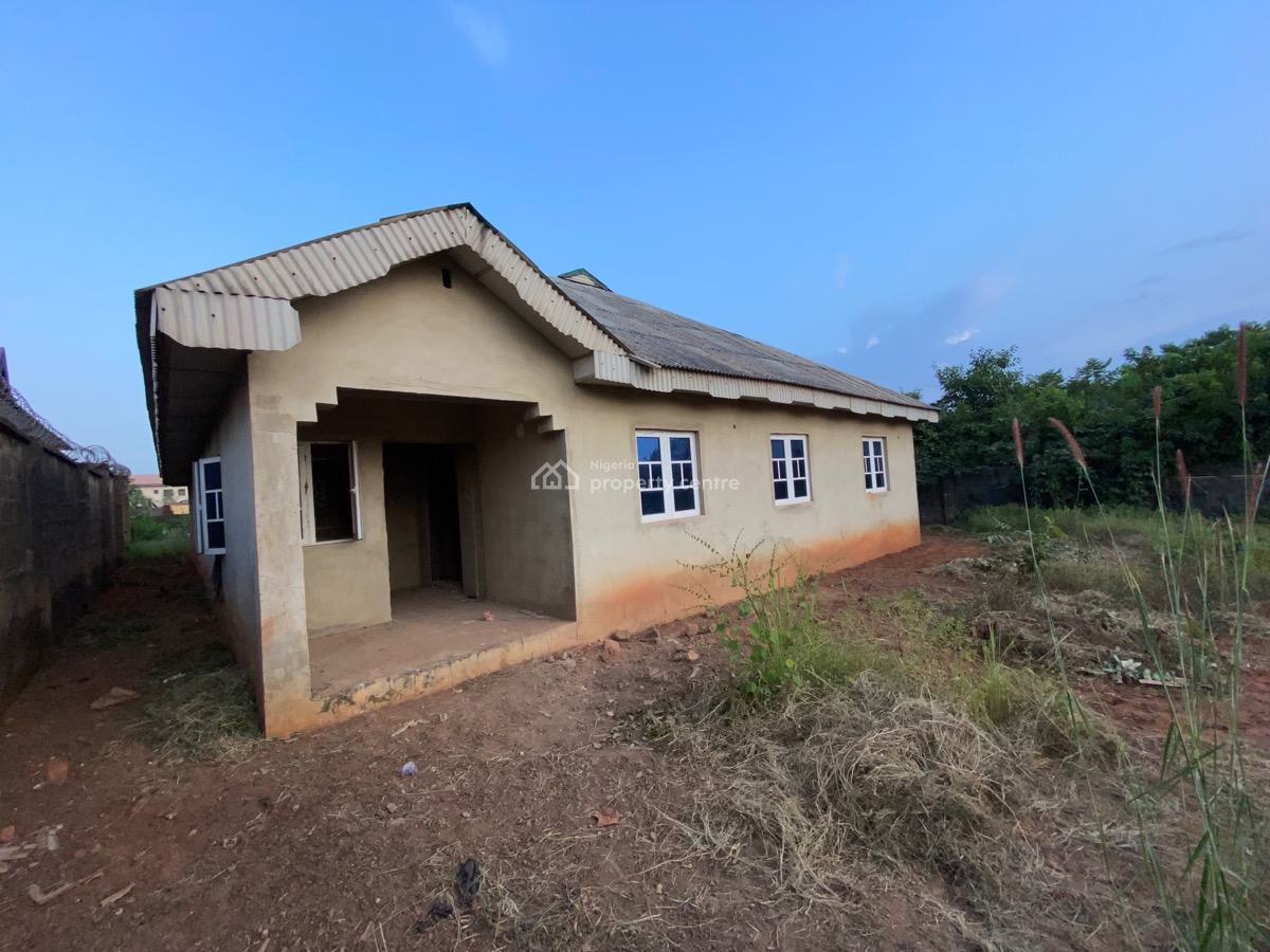 Carcass 4 Bedroom Bungalow, Via Federal Housing Estate Obada, Abeokuta South, Ogun, Detached Bungalow for Sale