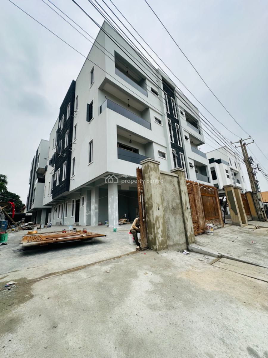Newly Built 3 Bedroom Apartment with a Room Bq Good for Airbnb, Opebi, Ikeja, Lagos, Flat / Apartment for Sale