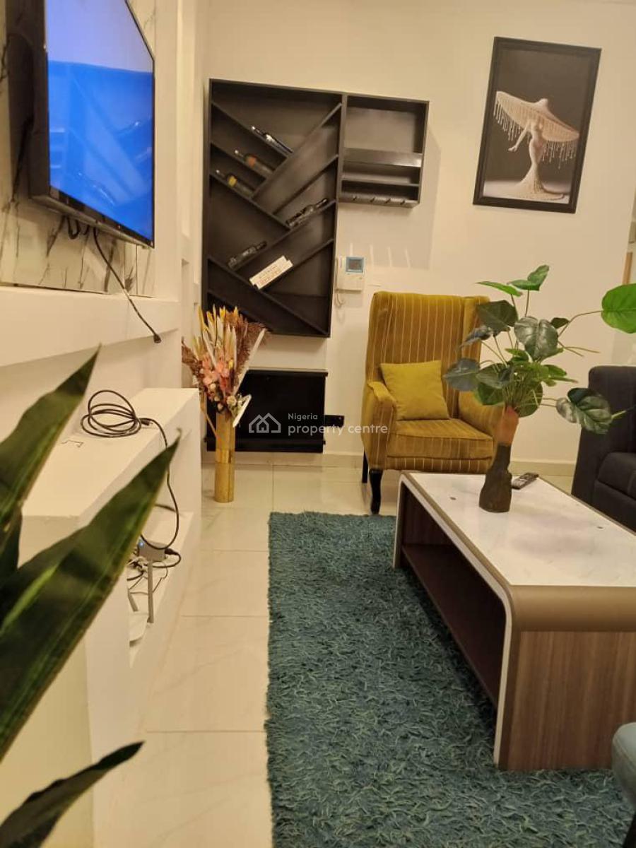 Fully Furnished Studio Apartment with Modern Interior Design, Mini Court, Spg Road, Ologolo, Lekki, Lagos, Flat / Apartment for Rent