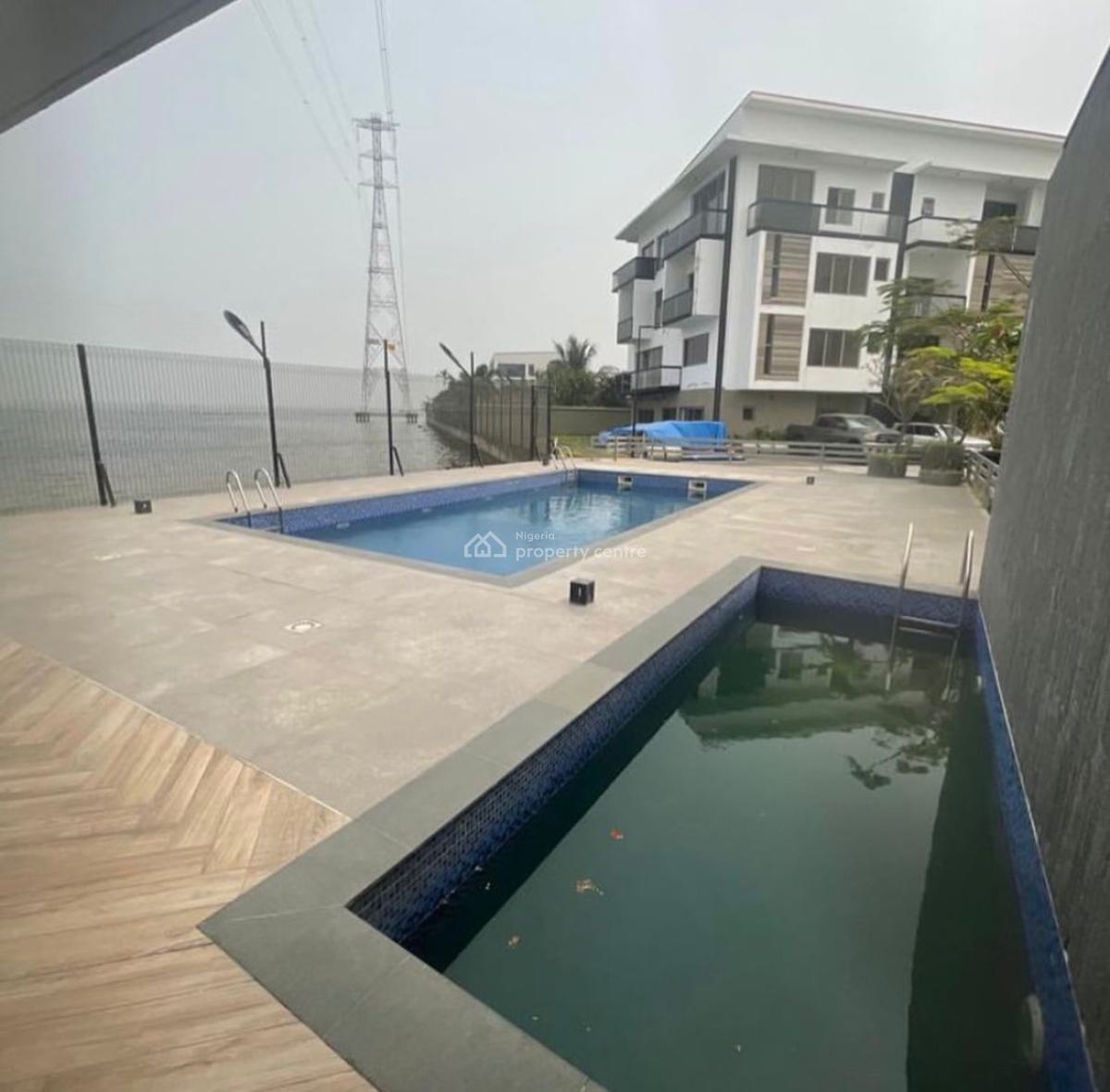 Luxury Waterfront 2 Bedroom Maisonatte, Banana Island, Ikoyi, Lagos, Flat / Apartment Short Let