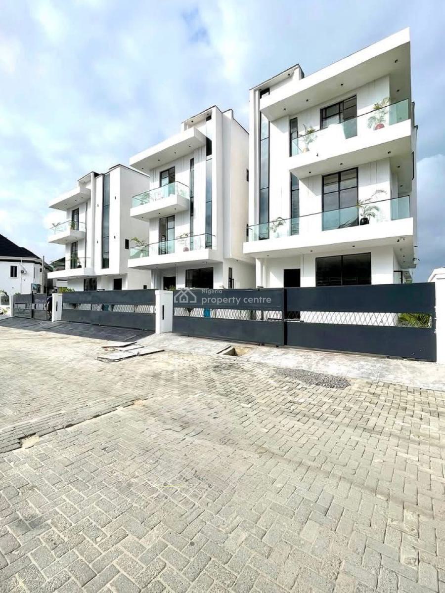 Contemporary 5 Bedroom Fully Detached Home with Swimming Pool, Chevron Toll Gate, Lekki, Lagos, House for Sale