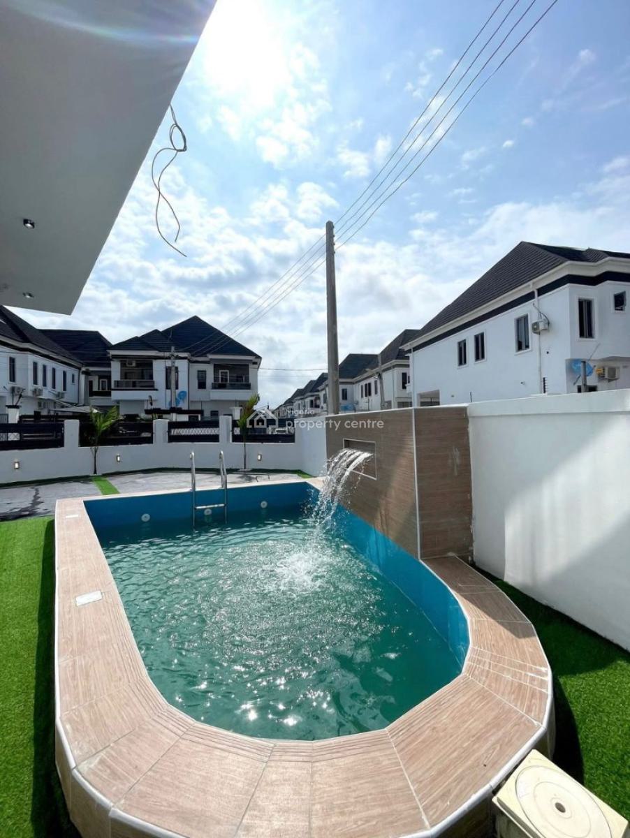 Contemporary 5 Bedroom Fully Detached Home with Swimming Pool, Chevron Toll Gate, Lekki, Lagos, House for Sale