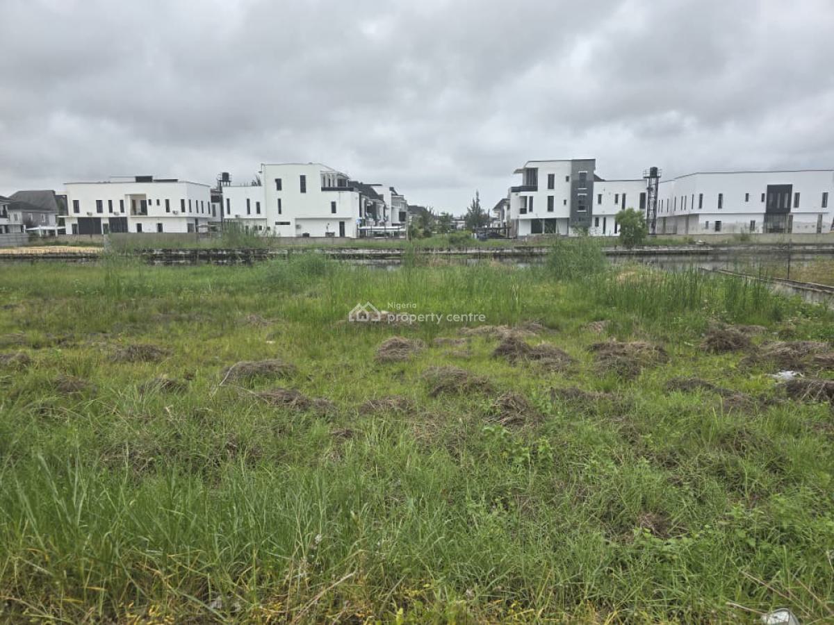 a Waterfront Land Measuring 1200sqm, Buenevista Estate, Orchid Road, Lekki, Lagos, Residential Land for Sale