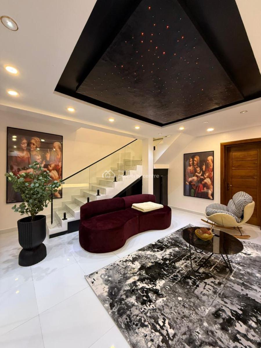 Luxury Bedroom Terrace Duplex, Ikate, Lekki, Lagos, Terraced Duplex Short Let