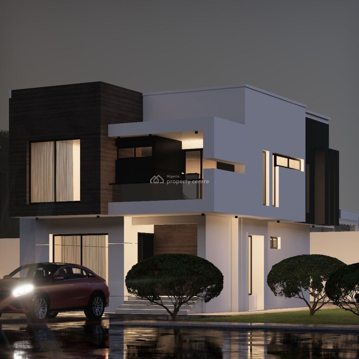 Luxury 7 Bedrooms Fully Detached Duplex, Near Coza Church, Guzape District, Abuja, Residential Land for Sale