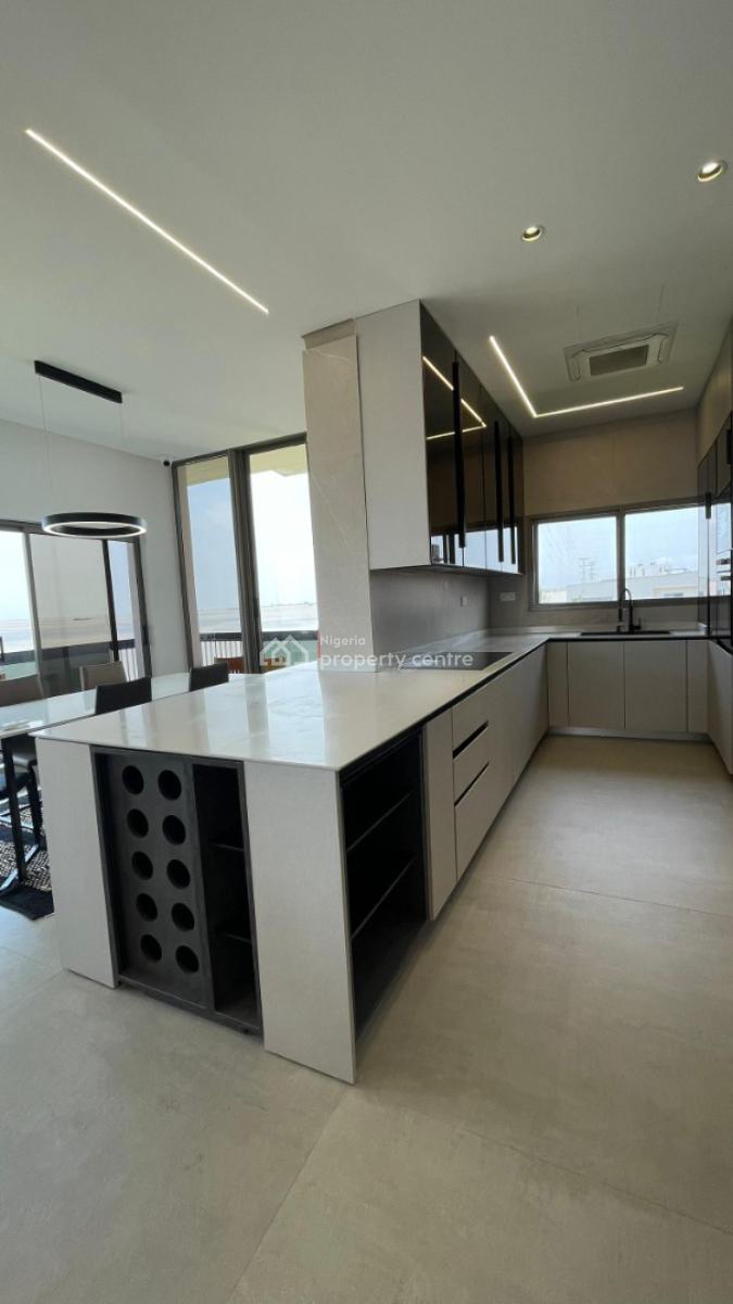 3 Bedroom Furnished Waterfront Penthouse + Bq, Ikoyi, Lagos, Flat / Apartment for Rent