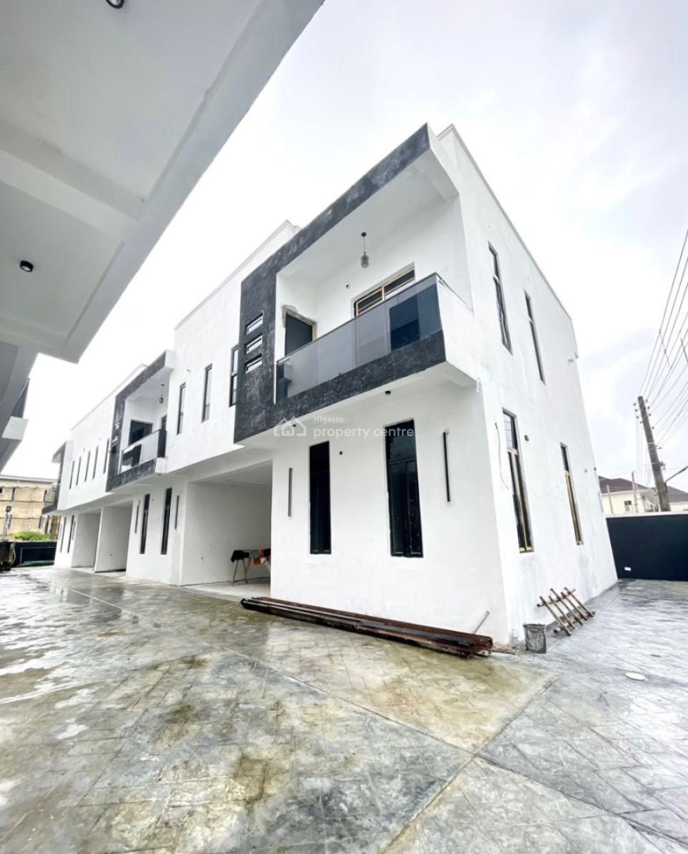 Luxury Newly Built 4 Bedroom Terrace Duplex in a Secure Estate, Adesanya, Ajah, Lagos, Terraced Duplex for Sale