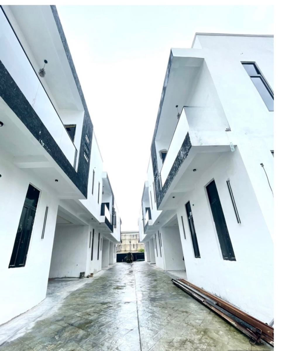 Luxury Newly Built 4 Bedroom Terrace Duplex in a Secure Estate, Adesanya, Ajah, Lagos, Terraced Duplex for Sale