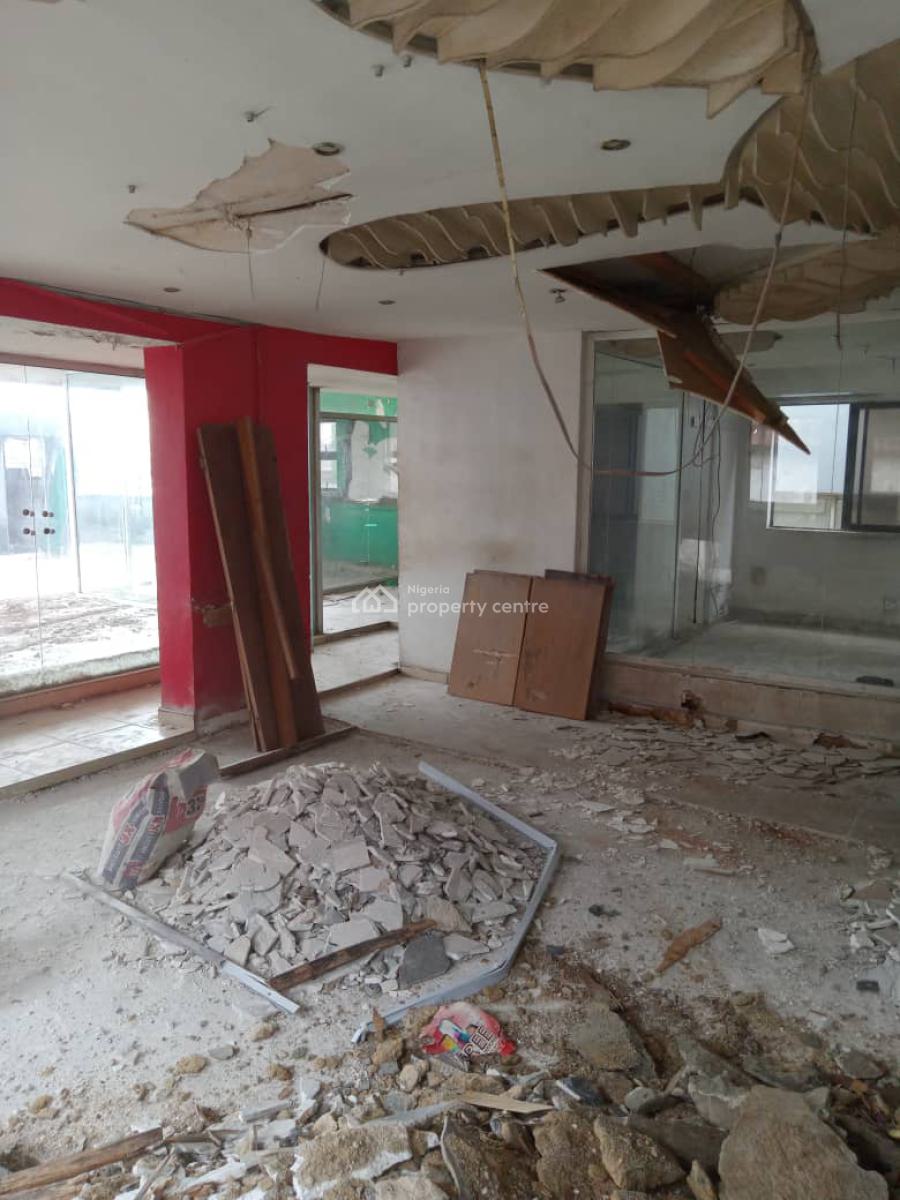 5 Bedrooms Partitioned Penthouse Office Space, Allen Avenue Road, Allen, Ikeja, Lagos, Office Space for Rent