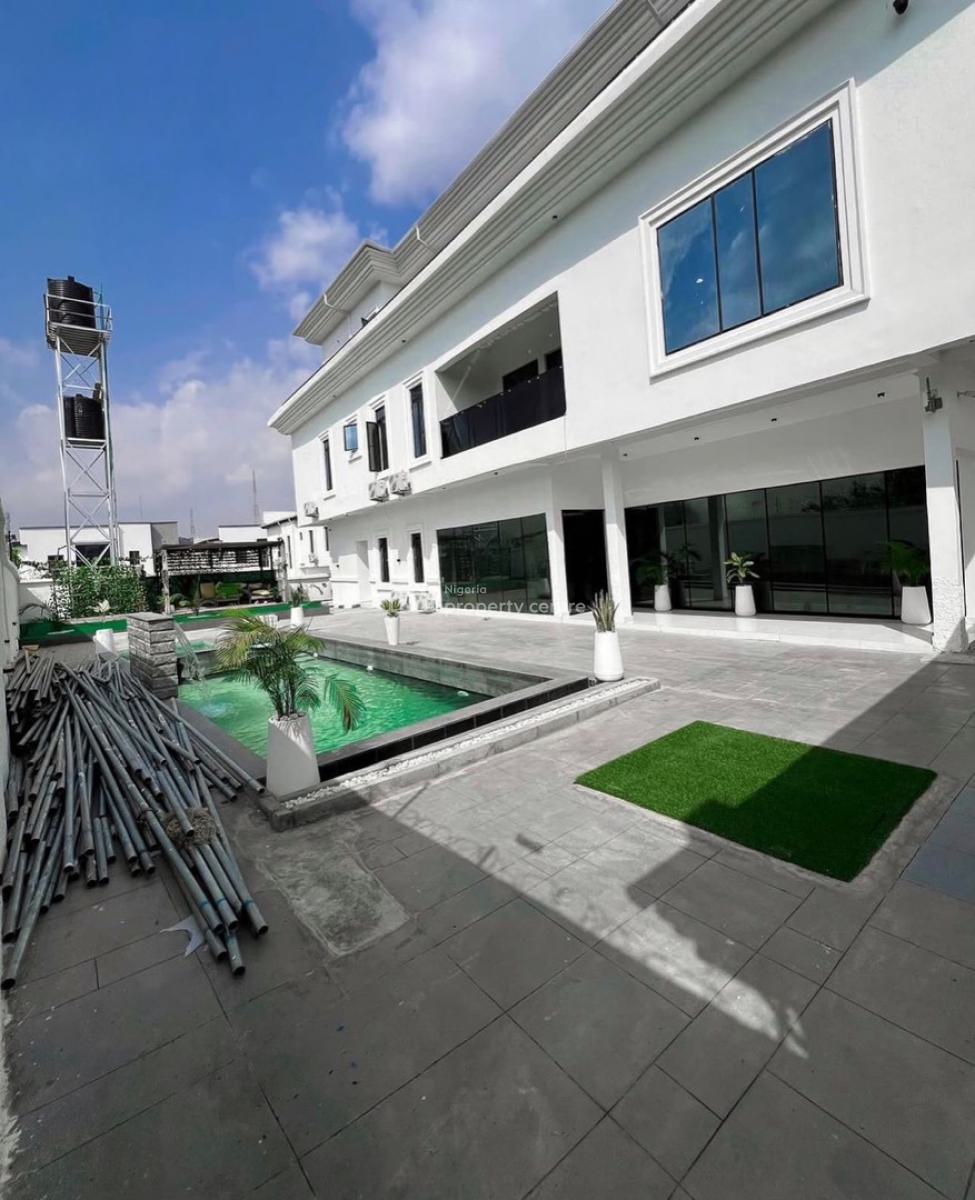 7 Bedrooms Ambassadorial Mansion,bq,pool,gym,elevator,cinema,cctv,c of O, Guzape District, Abuja, Detached Duplex for Sale