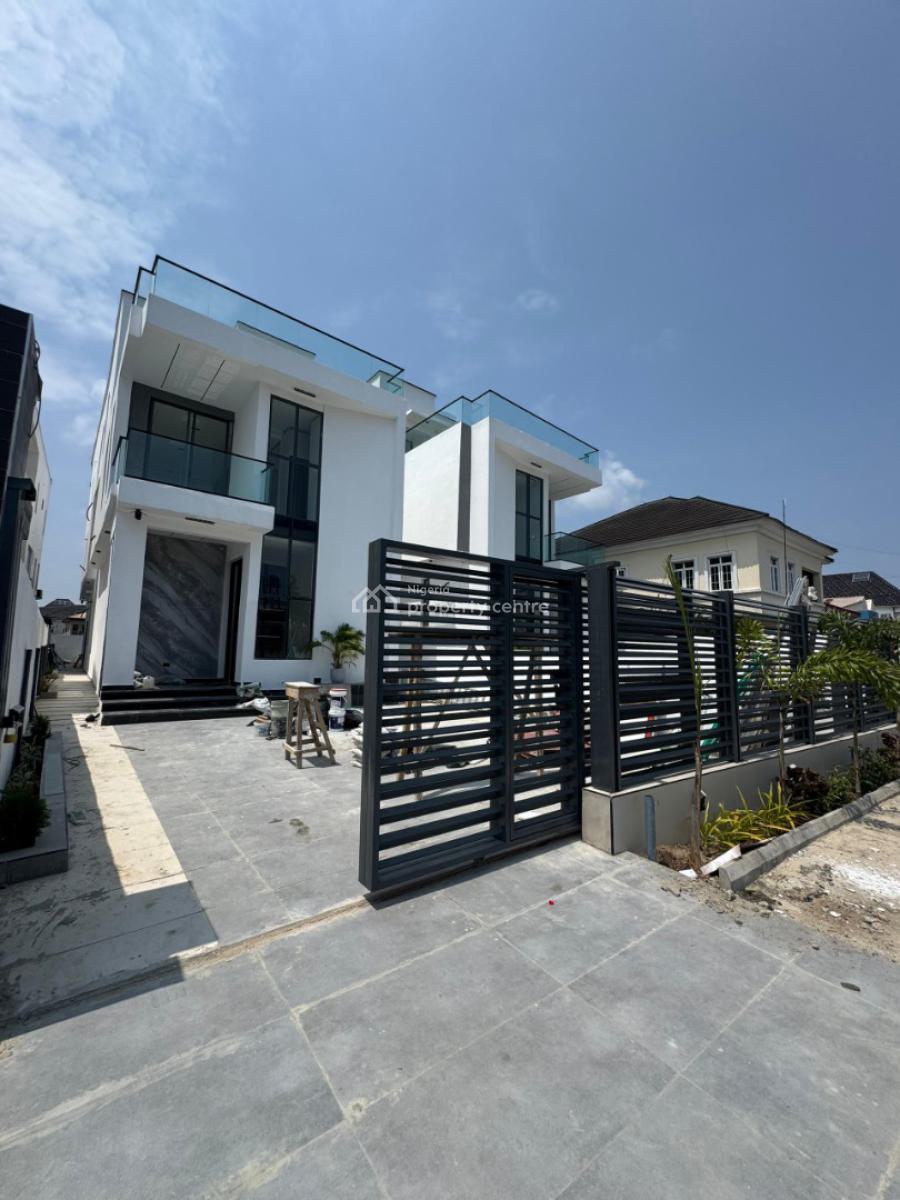 Magnificent 5-bedroom Duplex with Rooftop Terrace,  Swimming Pool, Chevron, Lekki, Lagos, Detached Duplex for Sale