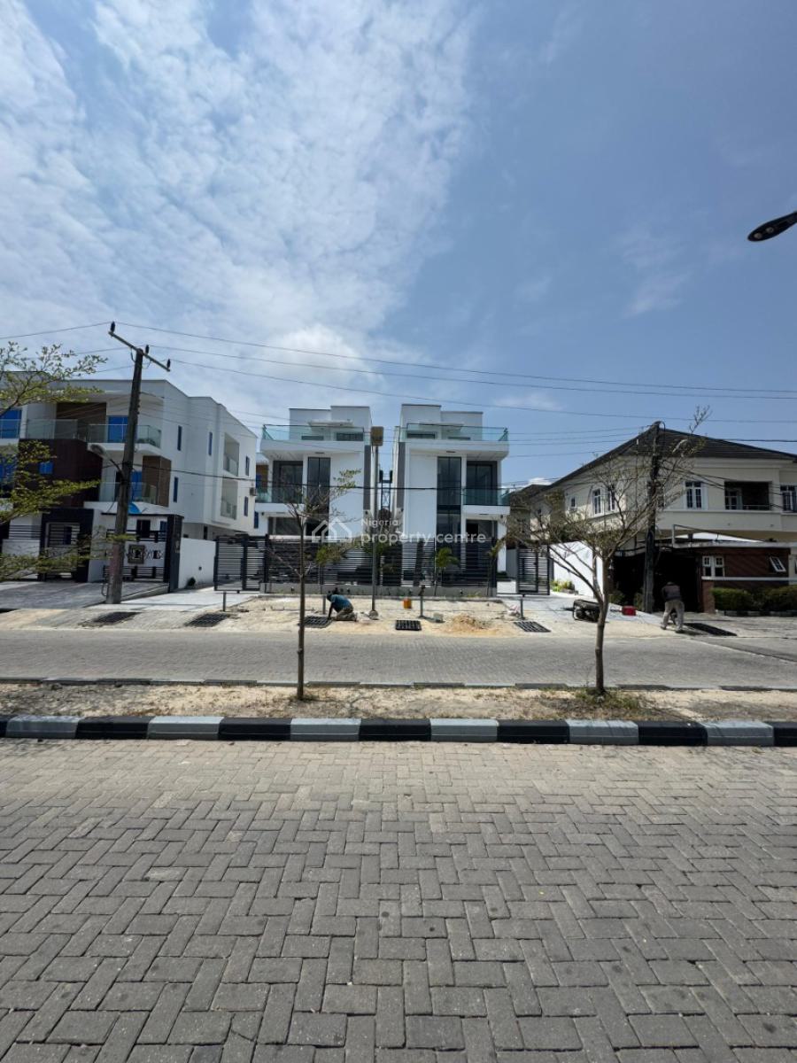 Magnificent 5-bedroom Duplex with Rooftop Terrace,  Swimming Pool, Chevron, Lekki, Lagos, Detached Duplex for Sale