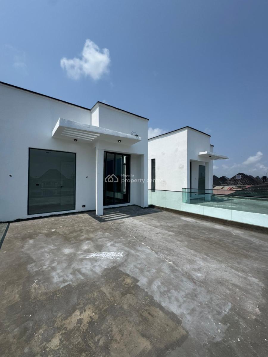 Magnificent 5-bedroom Duplex with Rooftop Terrace,  Swimming Pool, Chevron, Lekki, Lagos, Detached Duplex for Sale