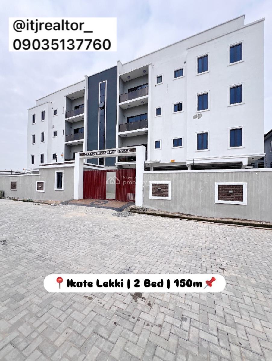 Fully Serviced 2 Bedroom Apartment with Bq, Ikate, Ikate, Lekki, Lagos, Block of Flats for Sale