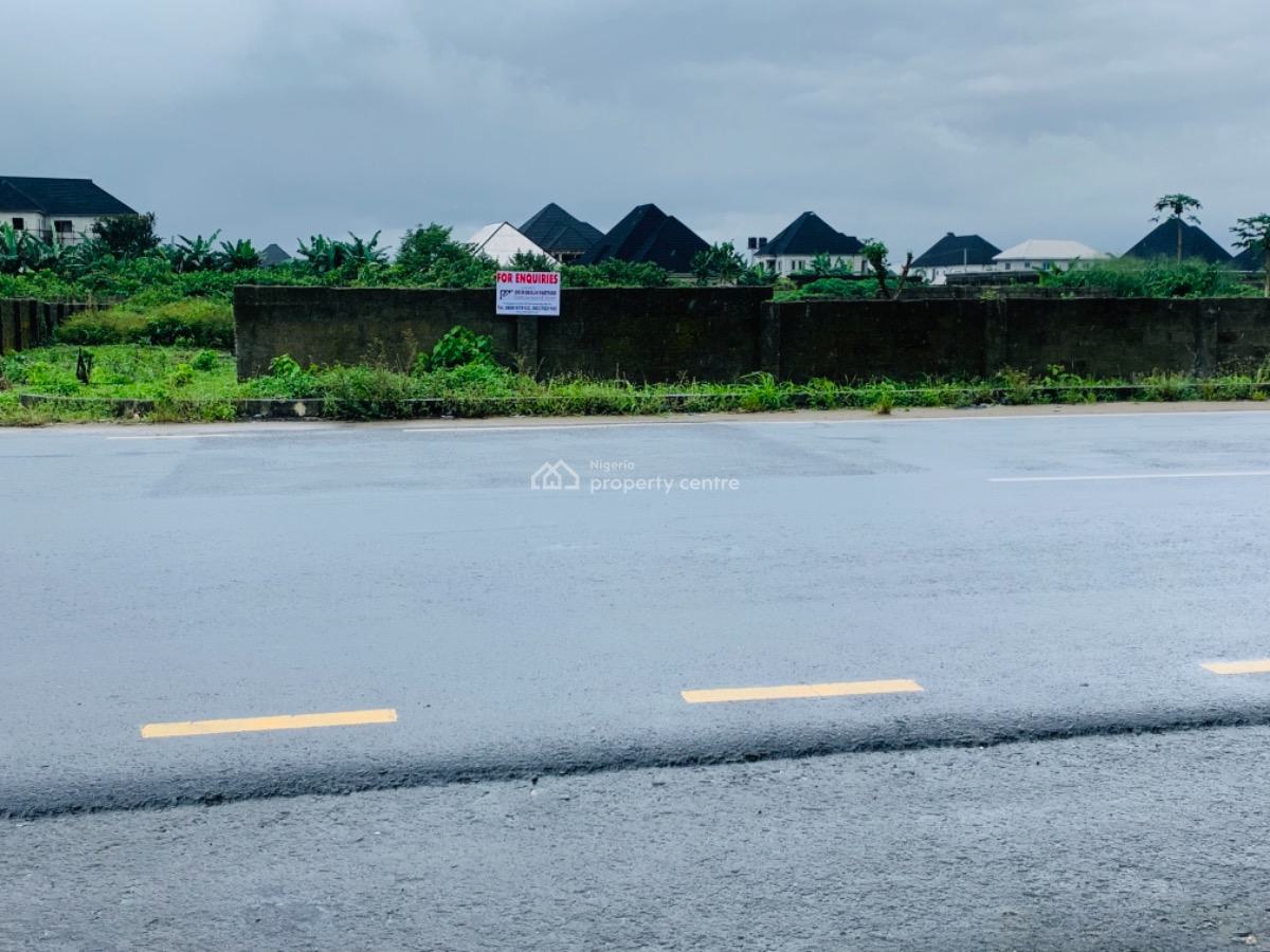 3 Plots  of Land, Along Eneka - Igboetche Link Road Near The Eneka Ring Road Flyover, Port Harcourt, Rivers, Commercial Land for Sale