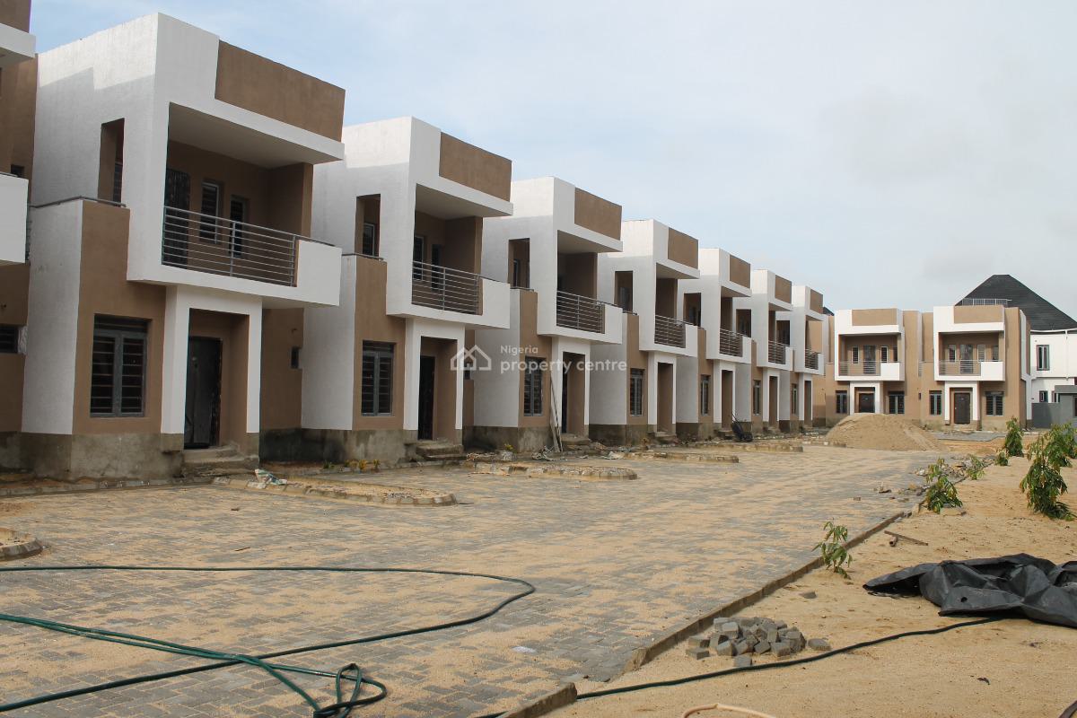 Brand New Semi-finished 4 Bedrooms Terraces with Excellent Facilities, Orchid Road, Lekki, Lagos, Terraced Duplex for Sale