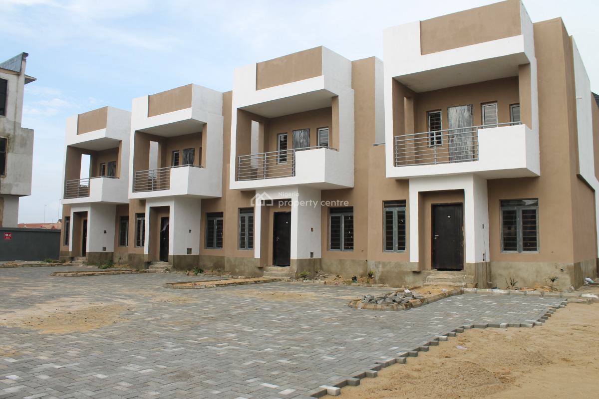 Brand New Semi-finished 4 Bedrooms Terraces with Excellent Facilities, Orchid Road, Lekki, Lagos, Terraced Duplex for Sale