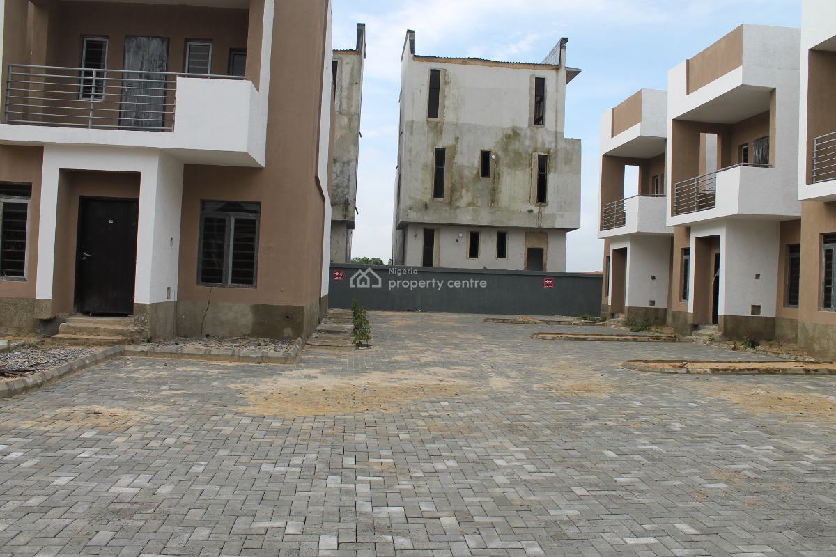 Brand New Semi-finished 4 Bedrooms Terraces with Excellent Facilities, Orchid Road, Lekki, Lagos, Terraced Duplex for Sale