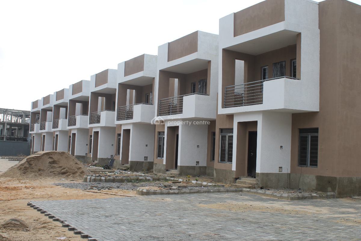 Brand New Semi-finished 4 Bedrooms Terraces with Excellent Facilities, Orchid Road, Lekki, Lagos, Terraced Duplex for Sale