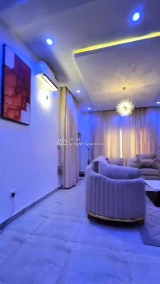 Luxury Furnished 4 Bedroom Terrace Duplex with Bq, Swimming Pool, Tarred Road, Lifecamp Main (tarred Road), Life Camp, Abuja, Detached Duplex for Rent