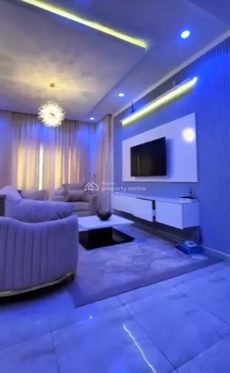 Luxury Furnished 4 Bedroom Terrace Duplex with Bq, Swimming Pool, Tarred Road, Lifecamp Main (tarred Road), Life Camp, Abuja, Detached Duplex for Rent