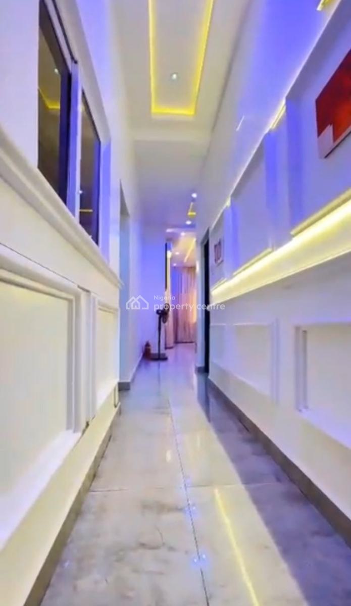 Luxury Furnished 4 Bedroom Terrace Duplex with Bq, Swimming Pool, Tarred Road, Lifecamp Main (tarred Road), Life Camp, Abuja, Detached Duplex for Rent