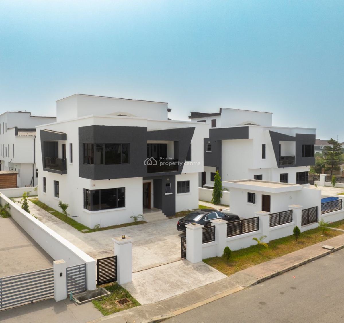 Fully Smart 4 Bedroom  Detached Duplex with Bq and Swimming Pool, Ajah, Lagos, Detached Duplex for Sale