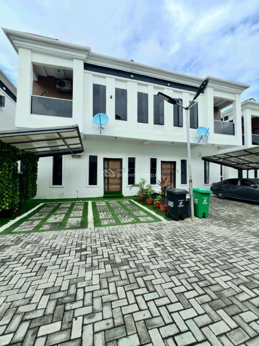 4 Bedrooms Semi Detached Duplex with Bq, Orchid, Lekki, Lagos, Semi-detached Duplex for Rent
