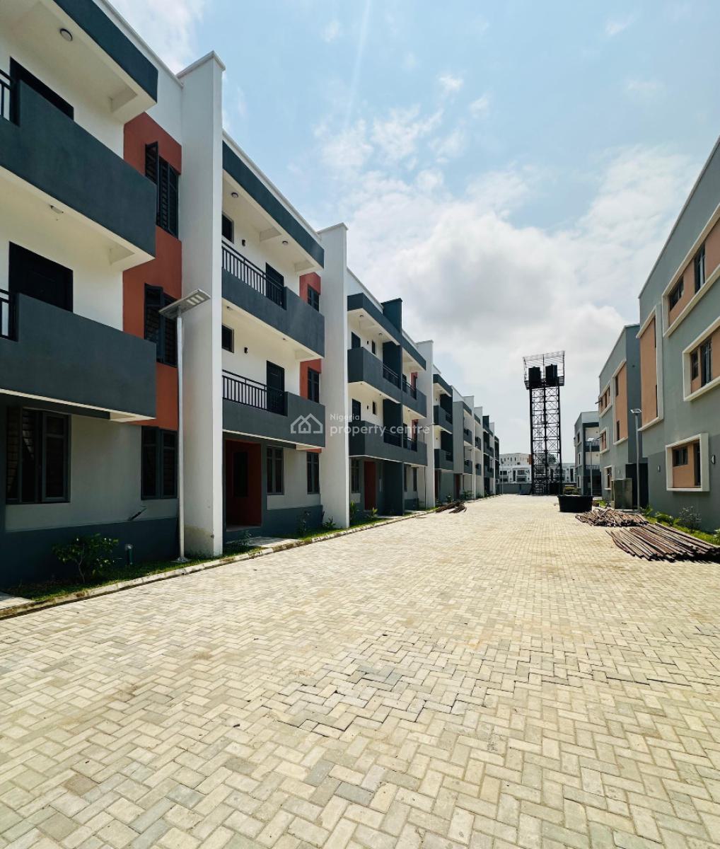 Stylish and Spacious 4-bedroom Terrace Duplex with Bq, Ikate, Lekki, Lagos, Terraced Duplex for Sale