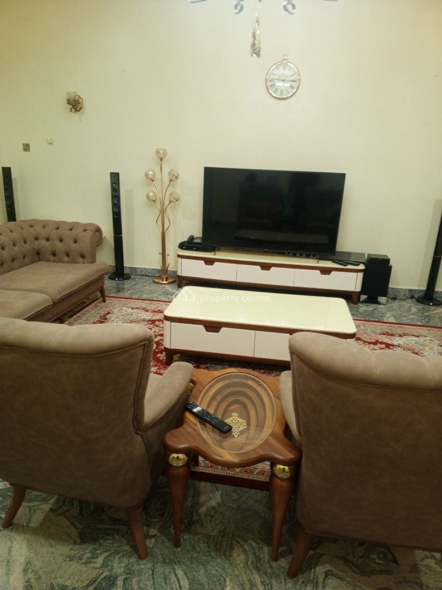 Luxury and Spaciously Furnished 4 Bedroom Bungalow House, Road D, Kingstown Estate, Life Camp, Abuja, Detached Bungalow for Rent