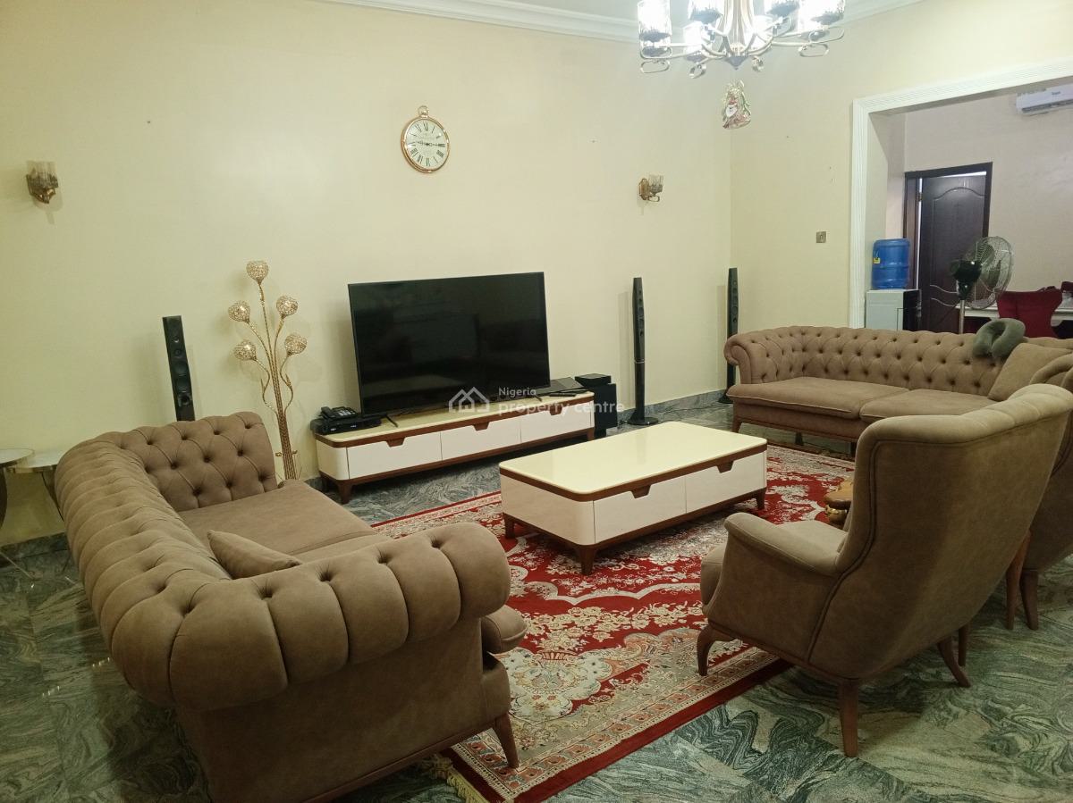 Luxury and Spaciously Furnished 4 Bedroom Bungalow House, Road D, Kingstown Estate, Life Camp, Abuja, Detached Bungalow for Rent