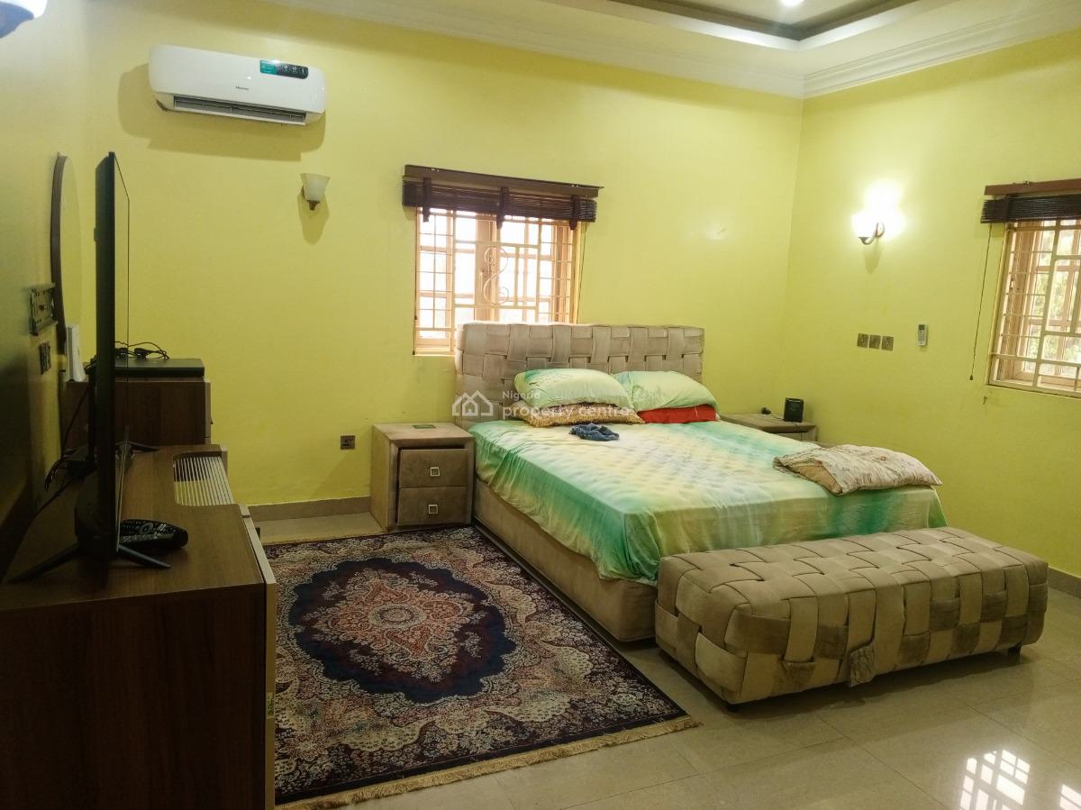 Luxury and Spaciously Furnished 4 Bedroom Bungalow House, Road D, Kingstown Estate, Life Camp, Abuja, Detached Bungalow for Rent