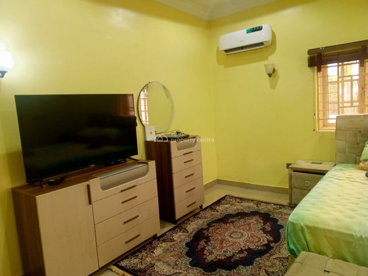 Luxury and Spaciously Furnished 4 Bedroom Bungalow House, Road D, Kingstown Estate, Life Camp, Abuja, Detached Bungalow for Rent