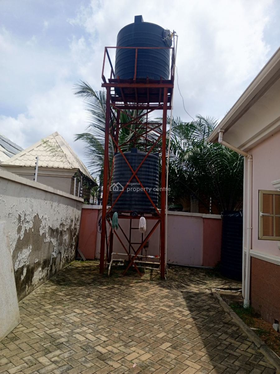 Luxury and Spaciously Furnished 4 Bedroom Bungalow House, Road D, Kingstown Estate, Life Camp, Abuja, Detached Bungalow for Rent