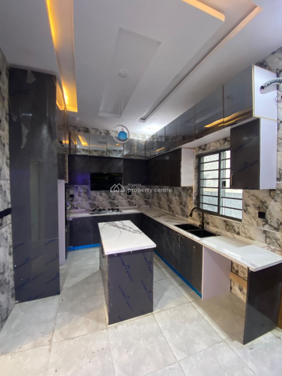 Lovely 4 Bed Duplex with Lovely Kitchen, Chevron, Lekki, Lagos, Detached Duplex for Sale