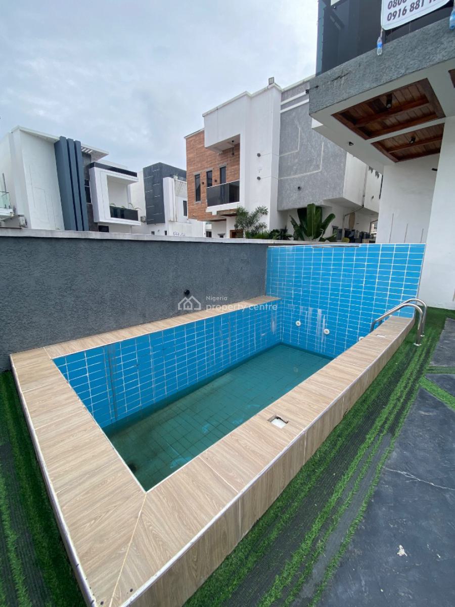 Lovely 4 Bed Duplex with Lovely Kitchen, Chevron, Lekki, Lagos, Detached Duplex for Sale