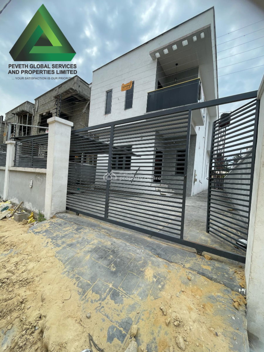 Awoof Newly Built 4 Bedroom Fully Detached Duplex, Ikota, Lekki, Lagos, Detached Duplex for Sale