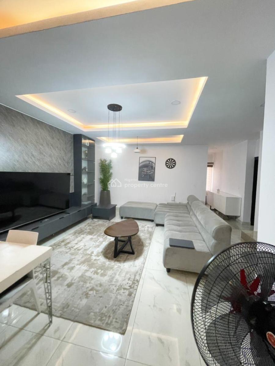 4bedroom Furnished Duplex with Bq, Chevron, Lekki, Lagos, Detached Duplex for Rent
